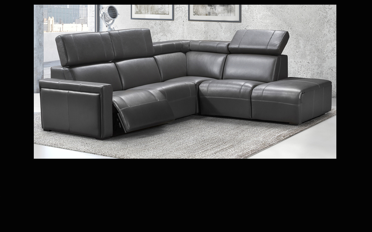 Modern Italian Furniture: Relax Leather Sofa